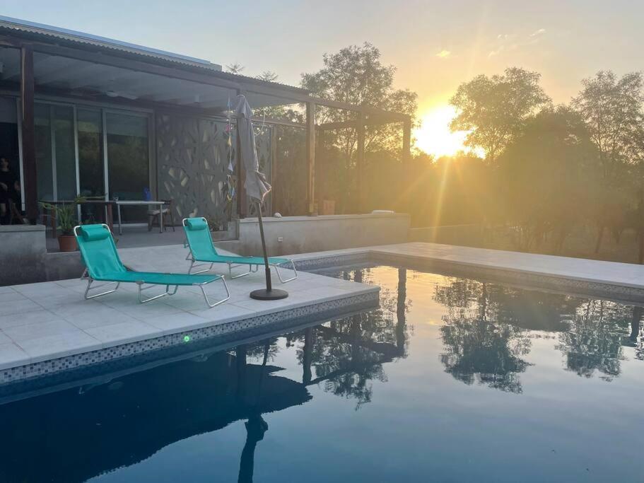Вилла Casa Con Piscina Y Mirador Privado En Сан-Маркос-Сьеррас Экстерьер фото